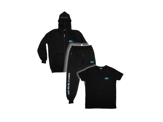 "HUSTLE IS ART" FULL PACKAGE [BLACK]
