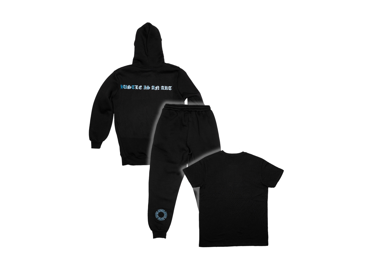 "HUSTLE IS ART" FULL PACKAGE [BLACK]