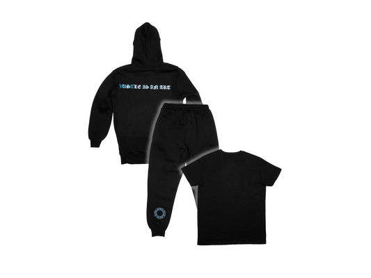 "HUSTLE IS ART" FULL PACKAGE [BLACK]